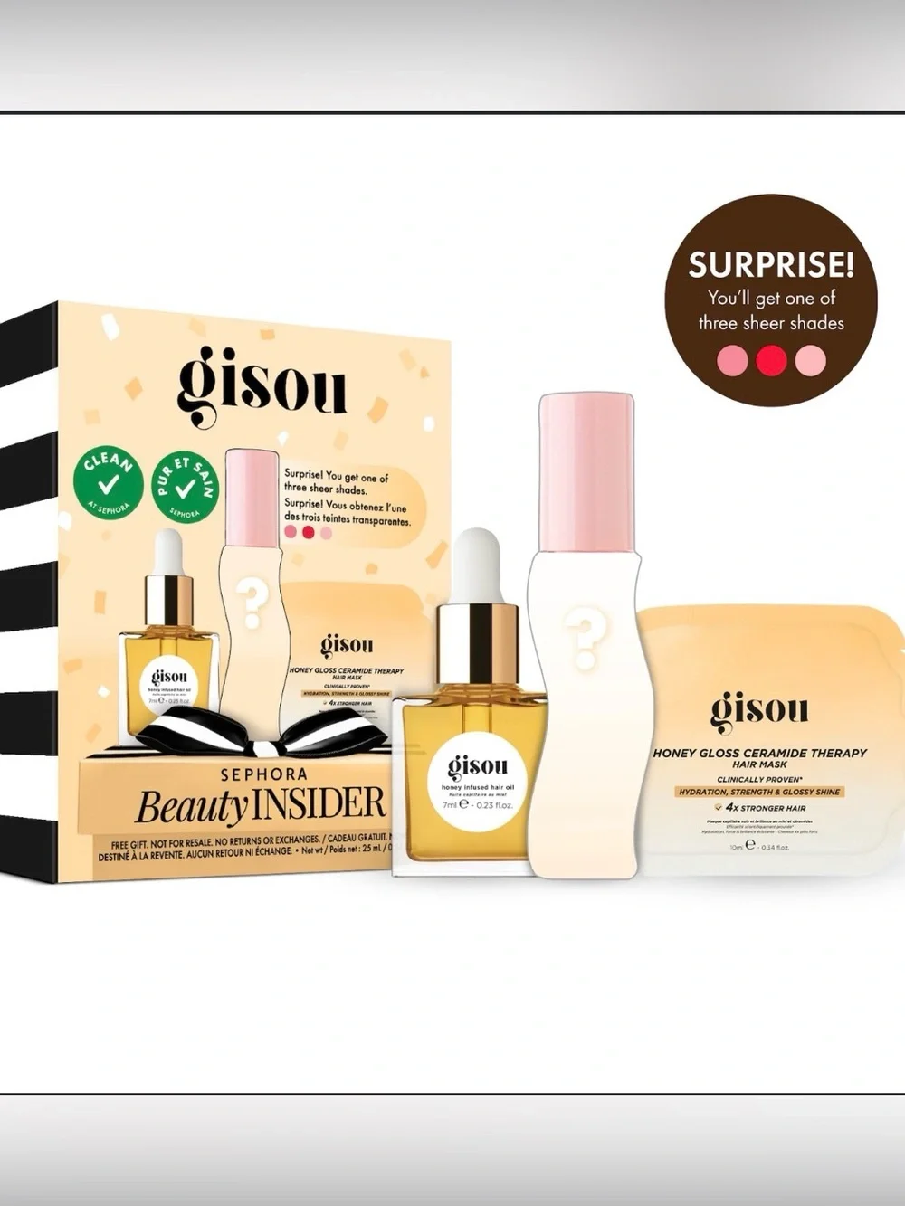 Gisou Sephora Beauty Insider Set